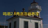 鸣潮2.8弗洛洛培养攻略一图流